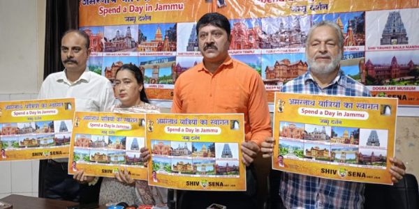 Sena asks pilgrims to visit famous religious places of Jammu