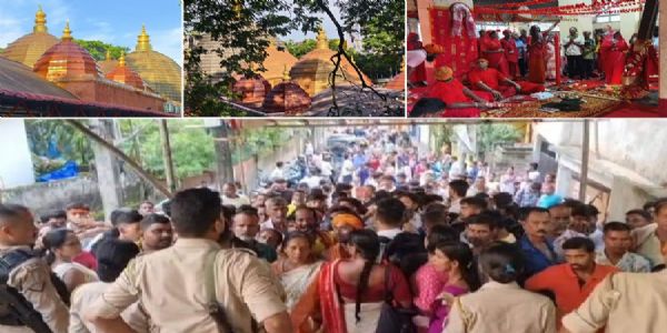 Ambubachi Nivriti in Kamakhya Dham, lakhs of devotees in que for darshan