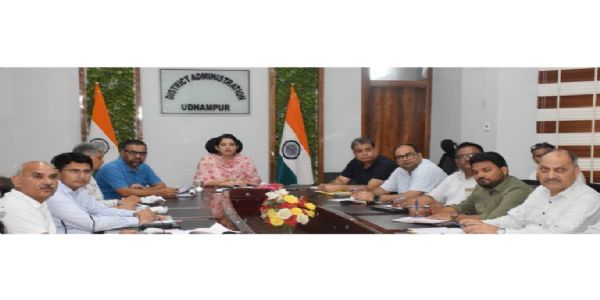 District Capex Budget 2025-26 proposals discussed at Udhampur