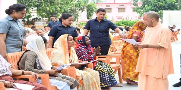 UP CM becomes emotional after encountering ill young girl, bringing smile to her face with kind gesture, captivating hearts