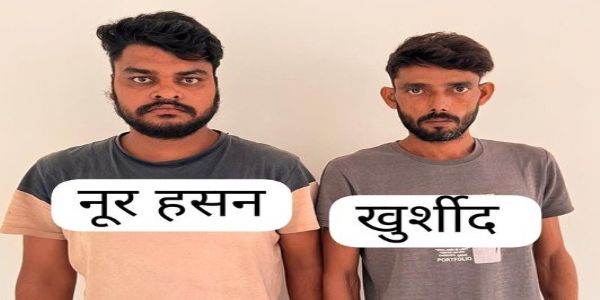 UP STF arrested 2 cow smugglers, carrying bounty of Rs. 50k from Chandauli