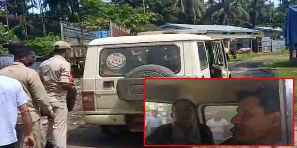 Two Bangladeshis including woman caught by the mob in Katigara of Cachar