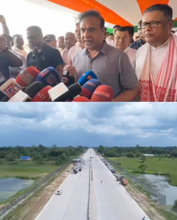 मुख्यमंत्री डॉ हिमंत बिस्व सरमा द्वारा साझा की गई तस्वीर।