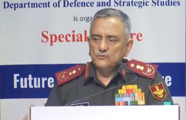 CDS General Anil Chauhan addressing the seminar in Pune.