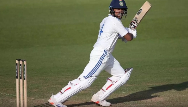 Indian batsman Dhruv Jurel