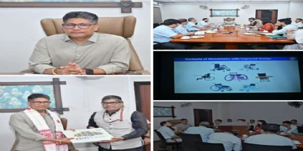 Assam WR Minister holds meeting with ALIMCO on assistive devices distribution
