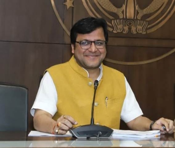 UP Minister of State (Independent Charge) for Excise and Prohibition, Nitin Agarwal