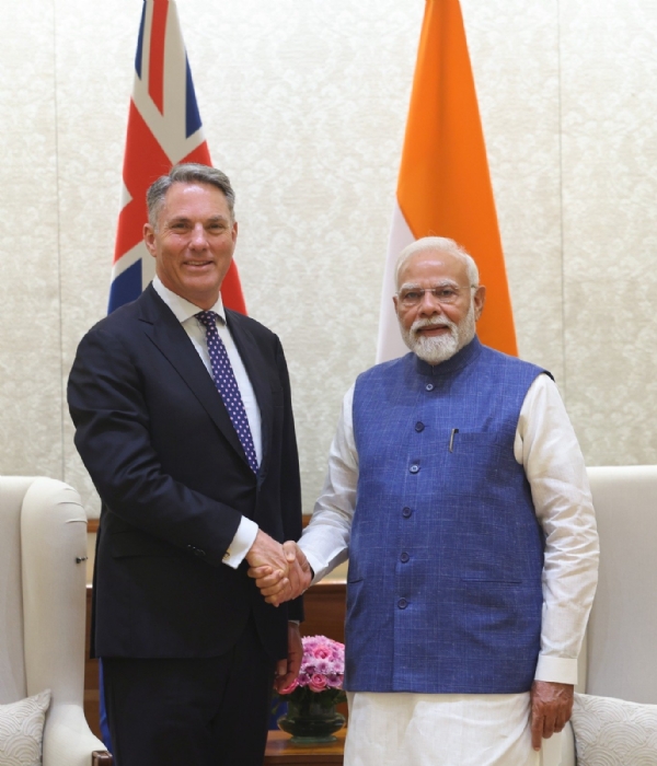 Australian Deputy Prime Minister Richard Marles met with Prime Minister Narendra Modi on Wednesday.