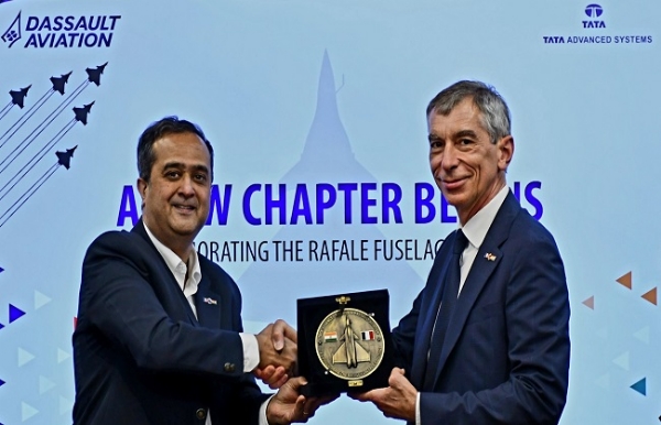 Dassault Aviation has signed agreements with Tata Advanced Systems.