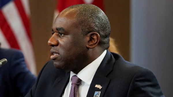 British Foreign Secretary David Lammy