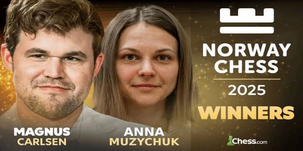 Magnus Carlsen clinched Norway Chess 2025 title