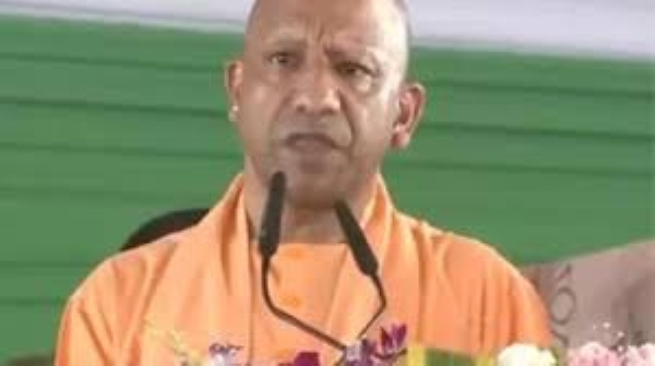 Chief Minister Yogi addressing the inauguration ceremony