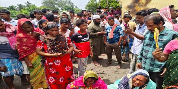 Land dispute turns deadly in Murshidabad: One killed in bomb attack, tension grips village