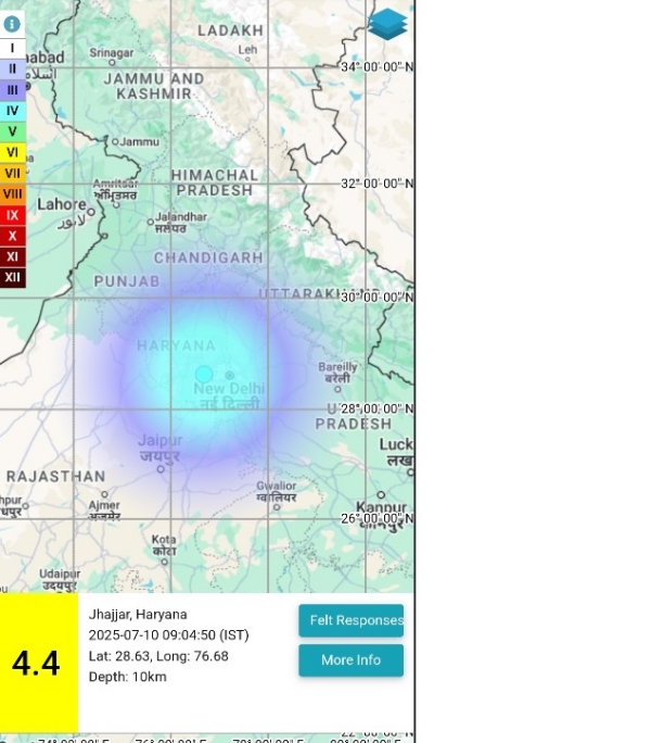 The National Center for Seismology has shared this information on X.