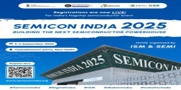 Semicon India 2025 featuring global pavilions and initiatives to be held from September 2-4 at Yashobhoomi, New Delhi