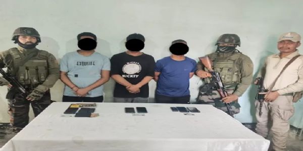 Eight rebels nabbed across Manipur districts