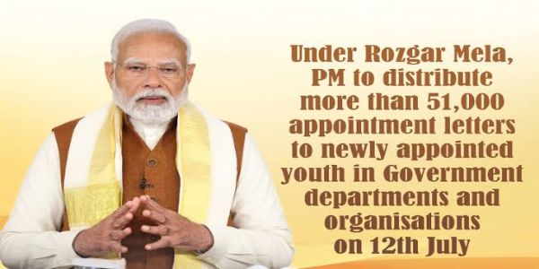 PM Modi to distribute over 51,000 appointment letters to newly appointed youth during 16th Rozgar Mela today