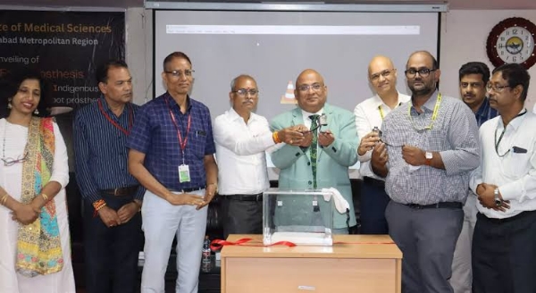 DRDO & AIIMS Bibinagar unveil first Make-in-India cost-effective advanced Carbon Fibre Foot Prosthesis