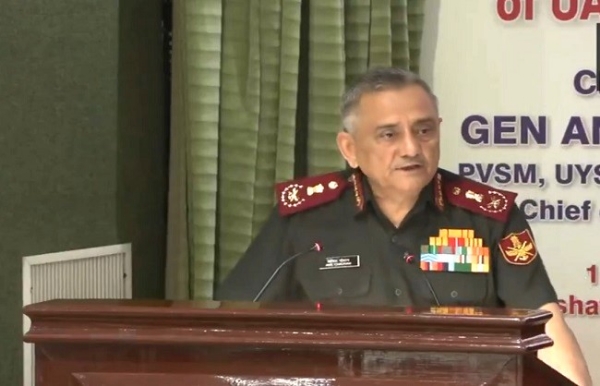 Chief of Defence Staff General Anil Chauhan addressing the workshop.