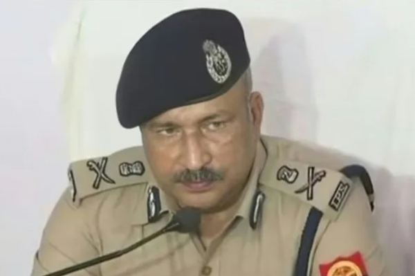 Director General of Police (DGP) Rajiv Krishna held a press conference