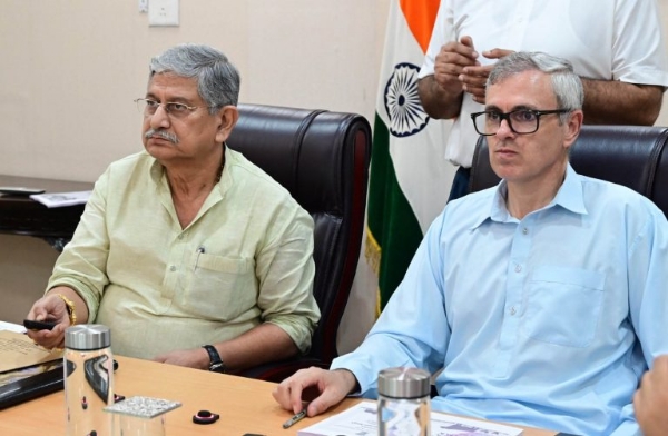 CM Omar Abdullah, Union Min Rajiv Ranjan Singh Review J&K’s Animal Husbandry Dept Work