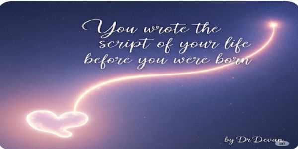 You Have Written the Script of Your Life Before You Were Born