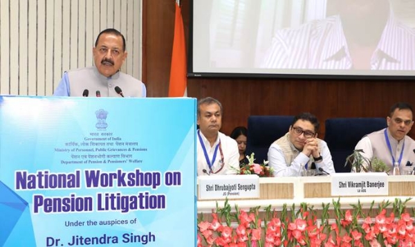 Dr. Jitendra Singh Chairs First-Ever National Workshop on Pension Disputes