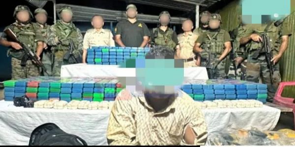 ₹76 Cr Drug Haul in Manipur: Heroin, Meth Seized; One Arrested