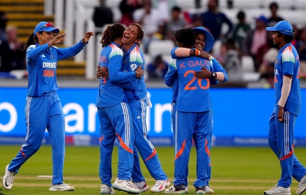 India defeated England by 13 runs in the third ODI, winning the series 2-1.