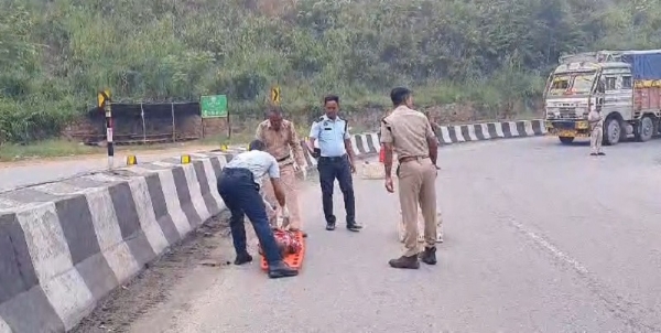 Image related to the dead body found in 13 mile of Jorabat.