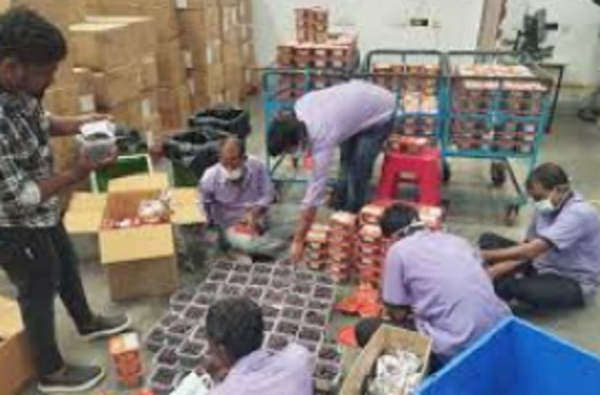 278 kg of Expired Dates Seized and Destroyed in Coimbatore E-commerce Warehouses