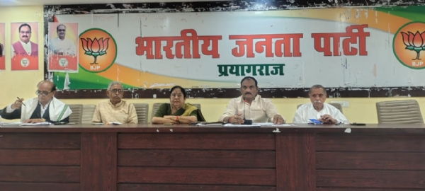 BJP Prayagraj Metropolitan President Sanjay Gupta, while giving information about the voter list