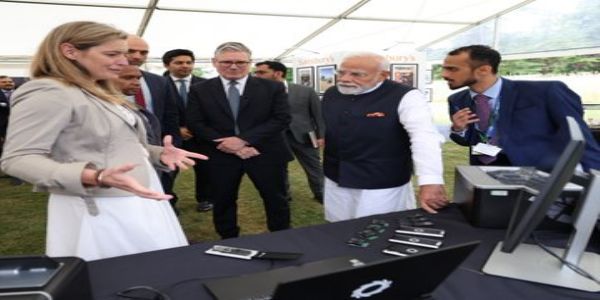 PM Modi explores India-UK economic partnership exhibition