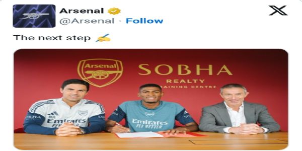 Cristhian Mosquera signs for Arsenal