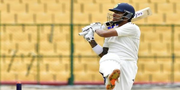 Tilak Varma scores ton for Hampshire