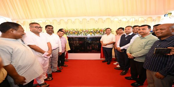 Infrastructure boost in Upper Assam as CM lays foundation in Dibrugarh