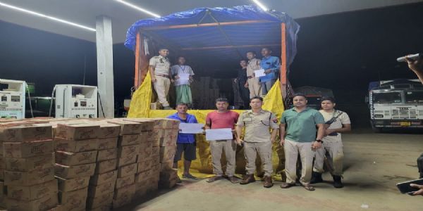 Two arrested with huge quantity of beer