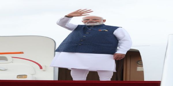 PM Modi emplanes for India after concluding fruitful and productive state visit to Maldives