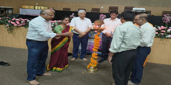 Special event organized in Motilal Nehru Medical College, Prayagraj on meditation, mental health and self-management