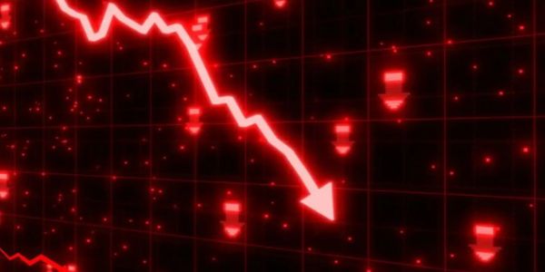 Stock market declines in early trading today