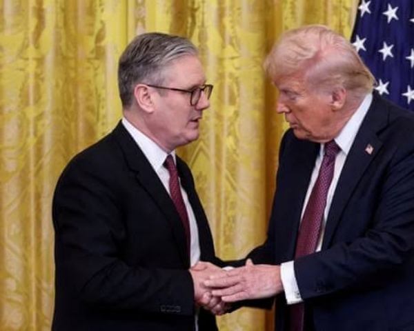 President Donald Trump and British Prime Minister Keir Starmer met in Turnberry