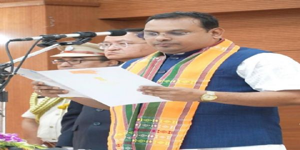 Kishor Barman sworn in as Tripura Cabinet Minister, BJP strengthens hold in 12-member council