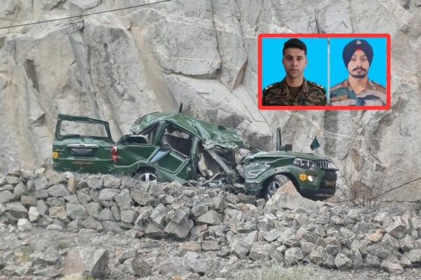 Lt Col Among 2 Soldiers Dead, 3 Officers Injured After Boulder Hits Army Vehicle In Leh