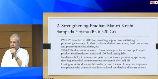 Cabinet approves Rs.6520 crore for Pradhan Mantri Kisan Sampada Yojana during 15th Finance Commission