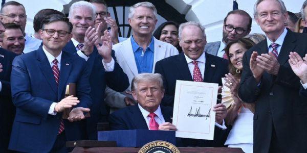 Trump signs big beautiful bill in July Fourth ceremony