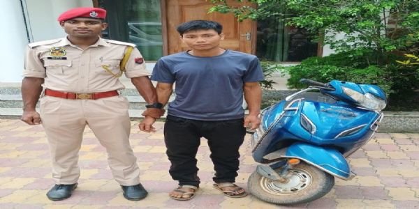 Vehicle thief arrested in Guwahati, stolen scooty recovered