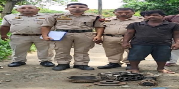 Prime accused of theft nabbed, stolen items recovered