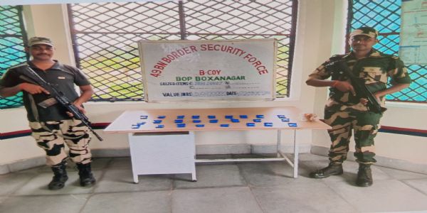 BSF Foils Narcotics Smuggling Bid Along Indo-Bangladesh Border