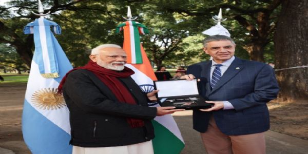 PM Modi conferred with Key to City of Buenos Aires
