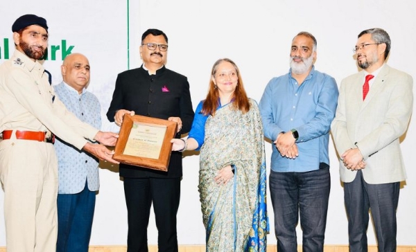 Javed Rana Felicitates Officials Of Wildlife Department At Dachigam